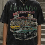Cianotic 1986 Muscle Car Graphic Tee – 350g Streetwear