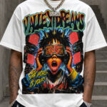 Voices Dreams 350GSM Heavyweight Graphic Tee – DTG Print Oversized Streetwear Tee