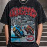 GODSPEED Motorcycle Circuit Graphic Tee – 350g Streetwear