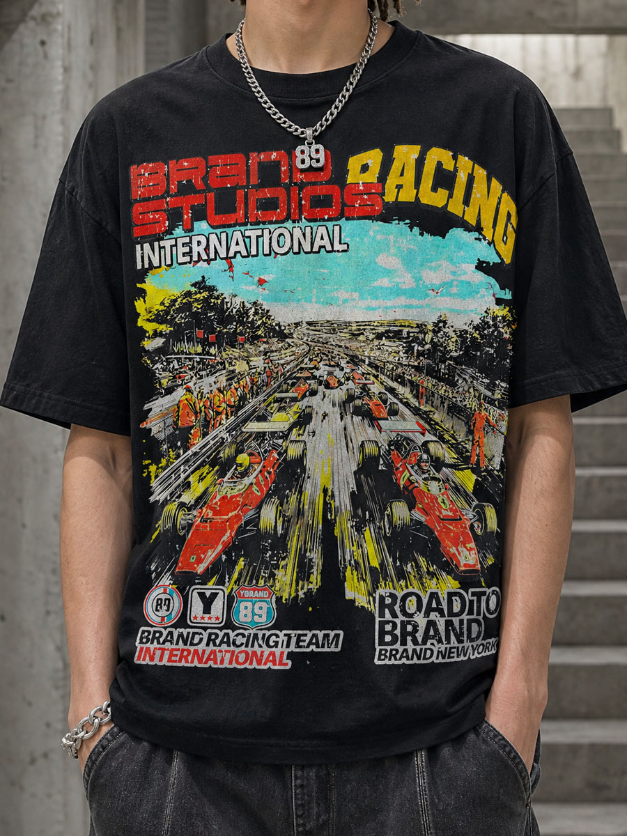 Brand Racing International F1 Graphic Tee – 350g Streetwear