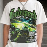 GODSPEED Green F1 Cockpit Graphic Tee – 350g Streetwear