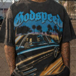 GODSPEED Skeleton Lowrider Graphic Tee – 350g Streetwear