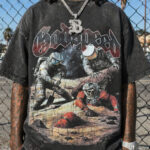 GODSPEED Astronaut Moon Mission Graphic Tee – 350g Streetwear