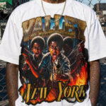 VALLEY New York Gunmen Graphic Tee – 350g Streetwear