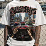 VALLEY DREAMS Lowrider POV Graphic Tee – 350g Streetwear
