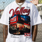 VALLEY STUDIO Tank Night Vibes Graphic Tee – 350g Streetwear