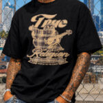 True Religion Guitar Buddha Graphic Tee – 350g Streetwear